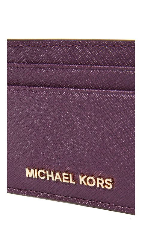 michael kors card holder for women|Michael Kors card holder wristlet.